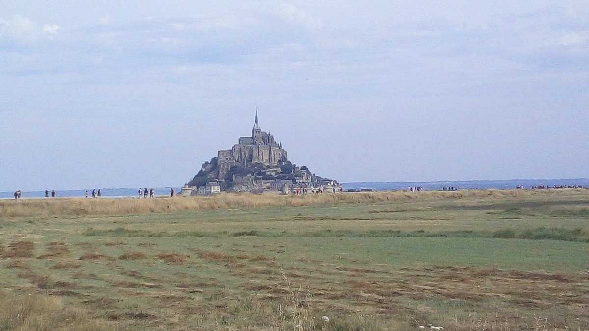 Arrivée Mont Saint-Michel